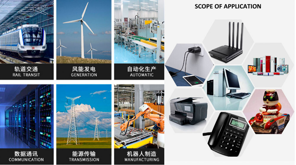 Yoda D-sub Connectors Application Area
