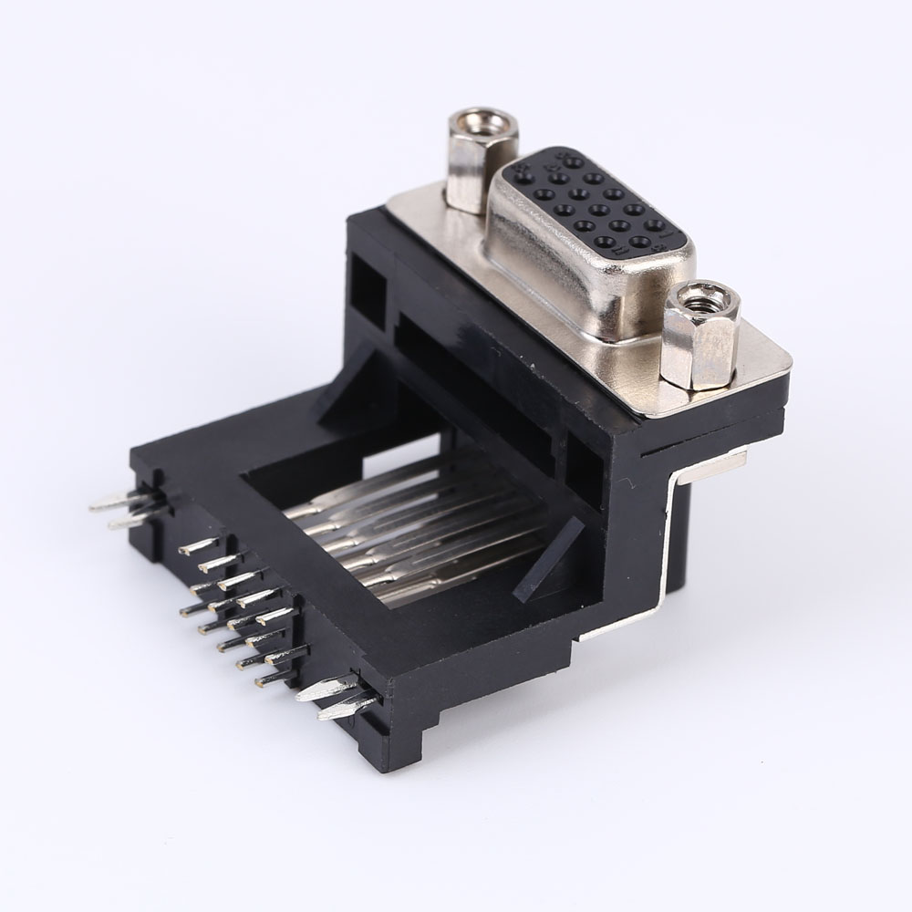 Yoda Black D-SUB 15 Pin Connector