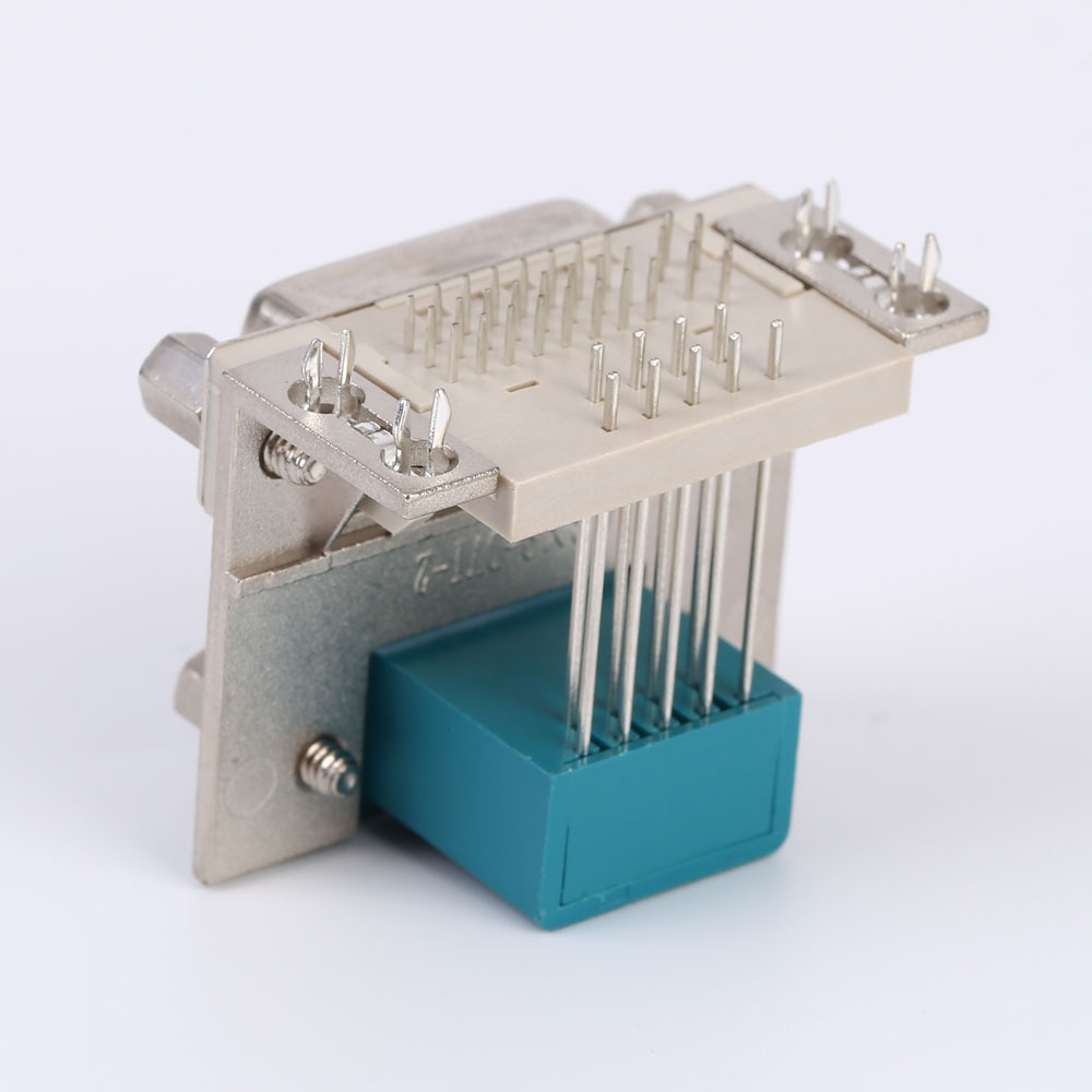 Double D-Sub+Dvi 9 Pin Connector