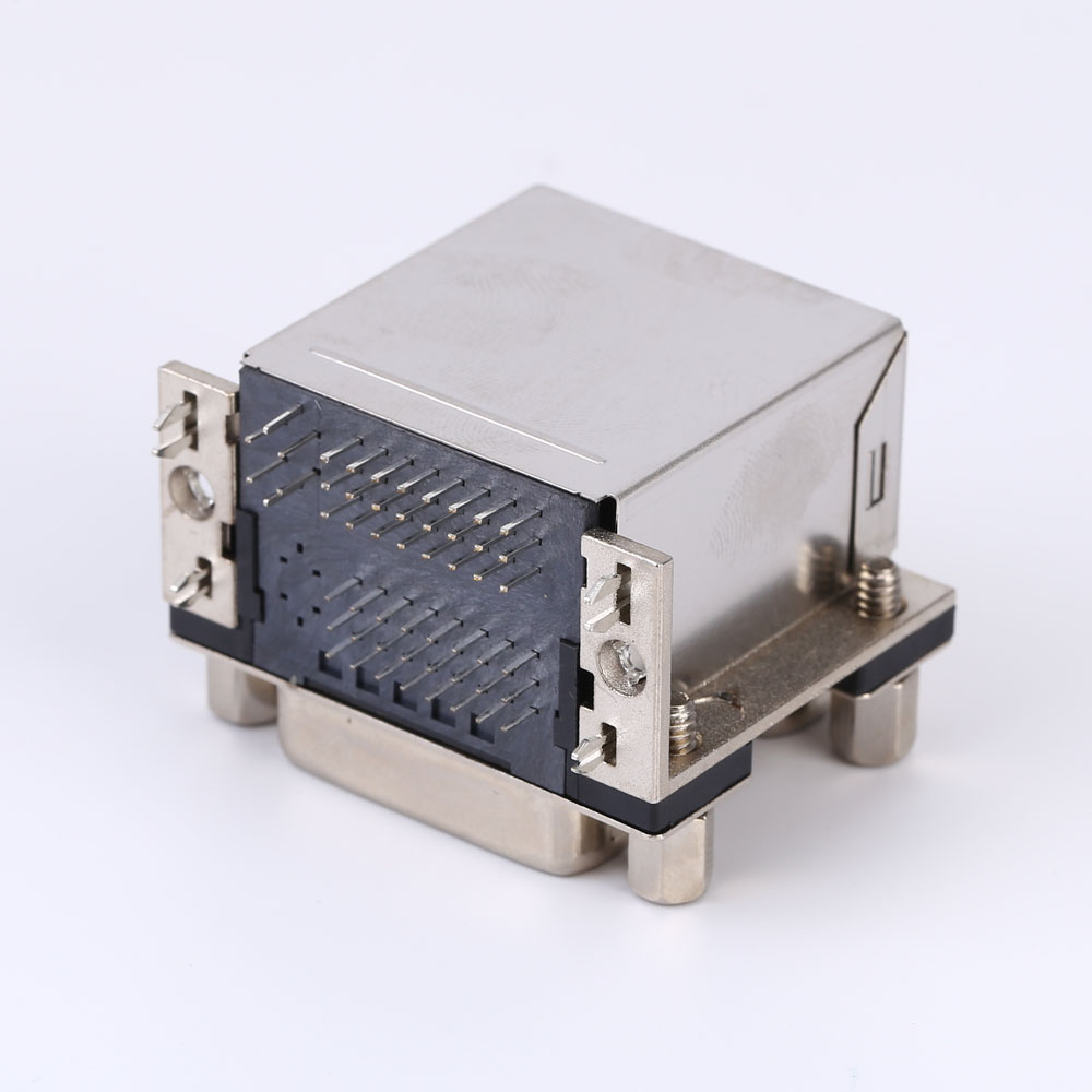 Double DVI 24+5 Pin Connector