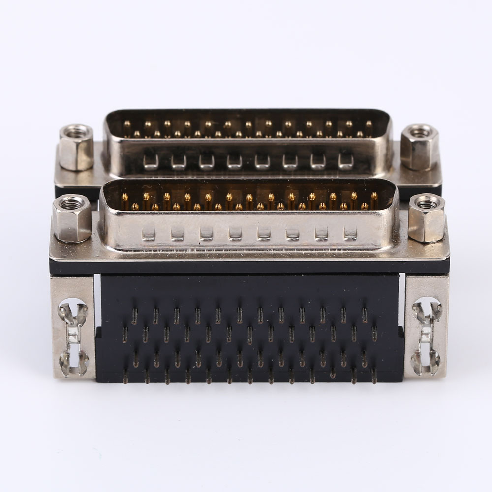 Double D-SUB 25 Pin Connector