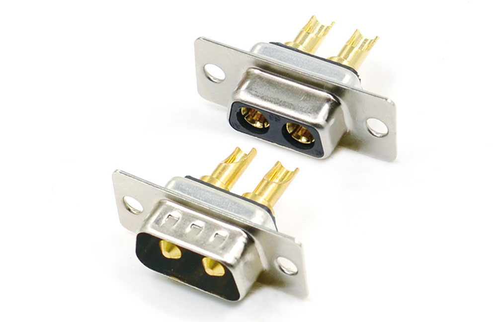Yoda High Current D-SUB 2 Pin Connector